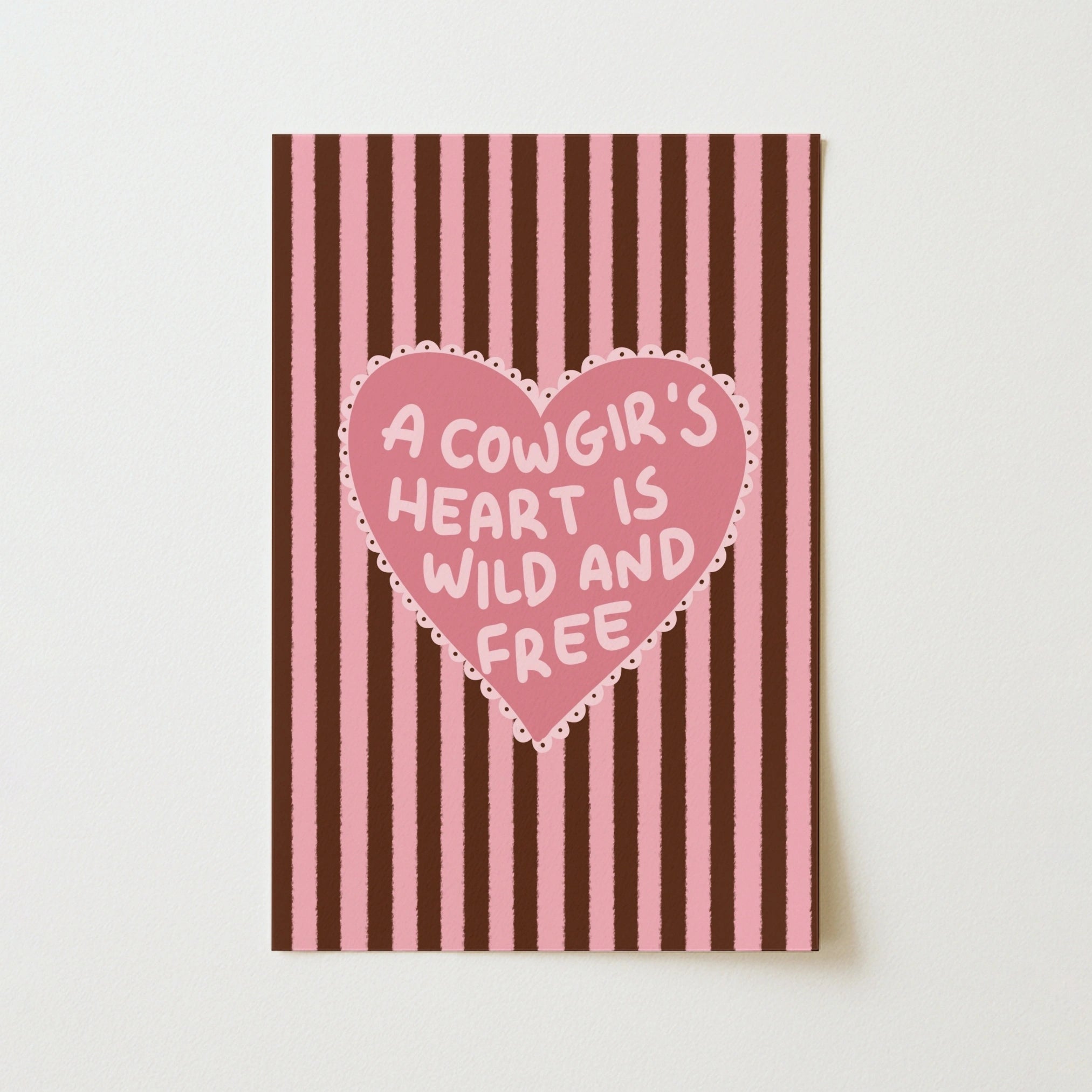 Cowgirl Quote Wall Art