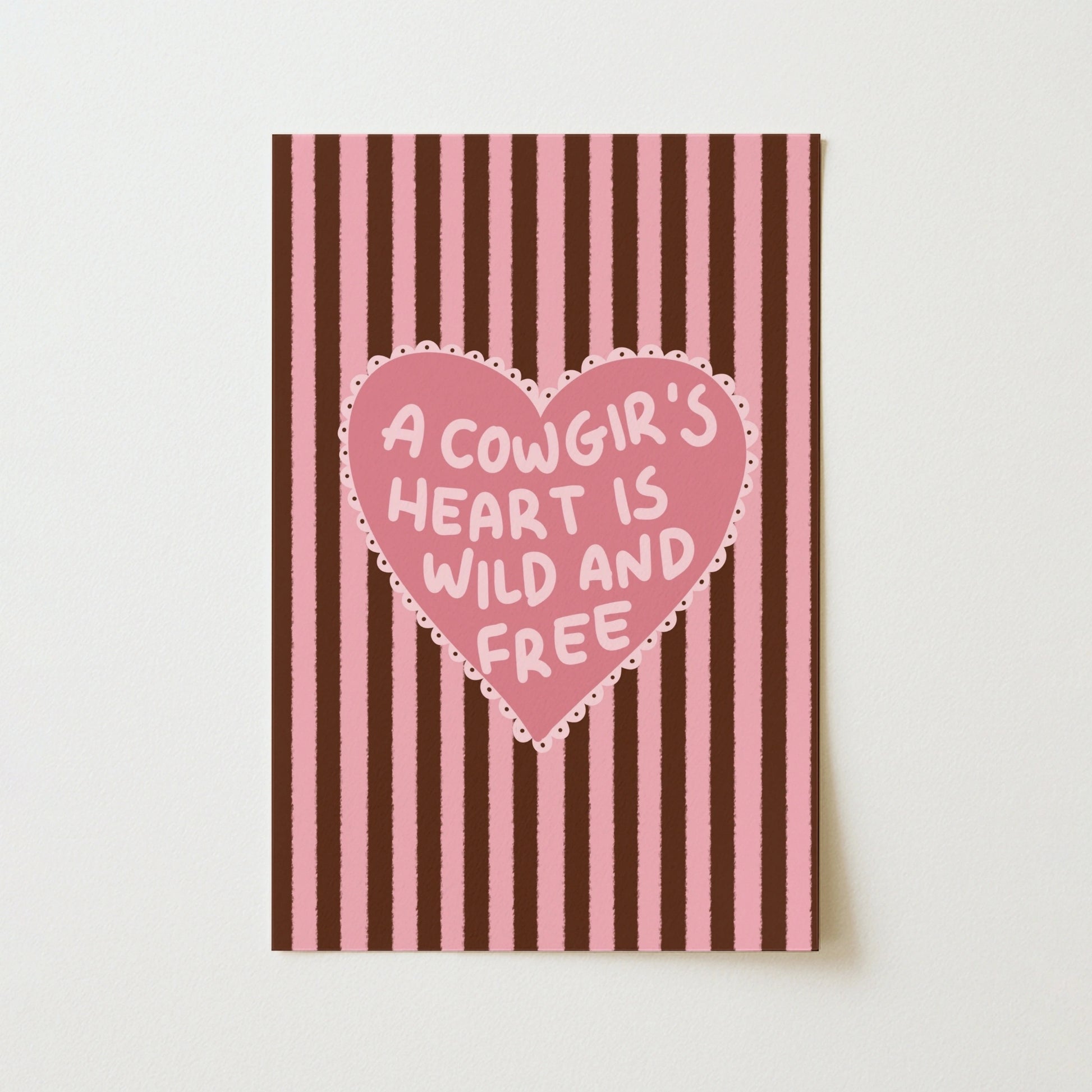 Cowgirl Quote Wall Art