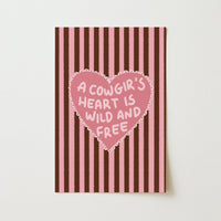 Cowgirl Quote Wall Art