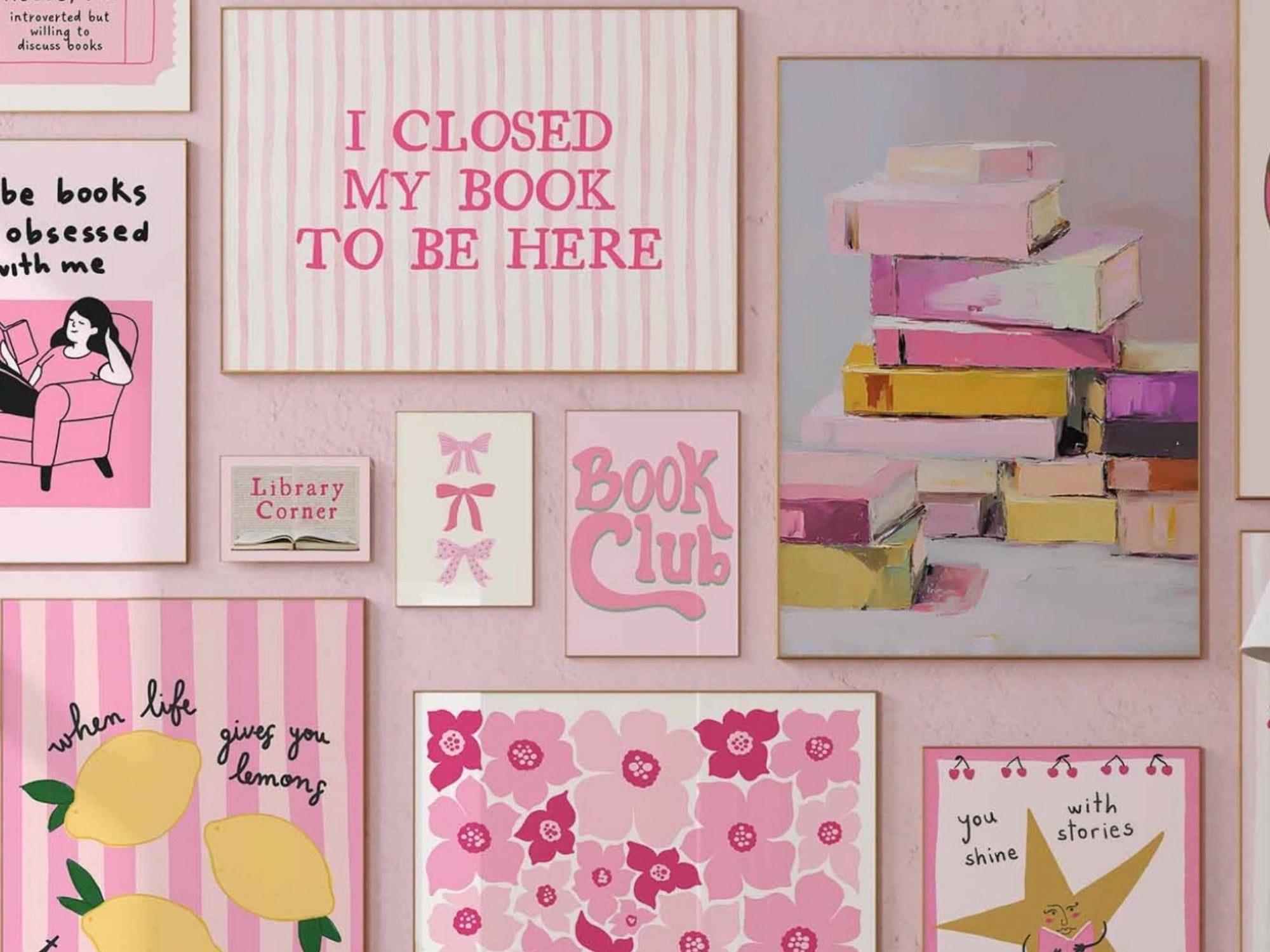 Bookish Digital Prints