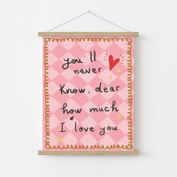Love Quote Nursery Wall Art