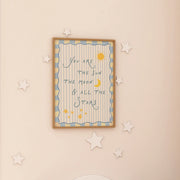 Celestial Quote – Nursery & kids wall art
