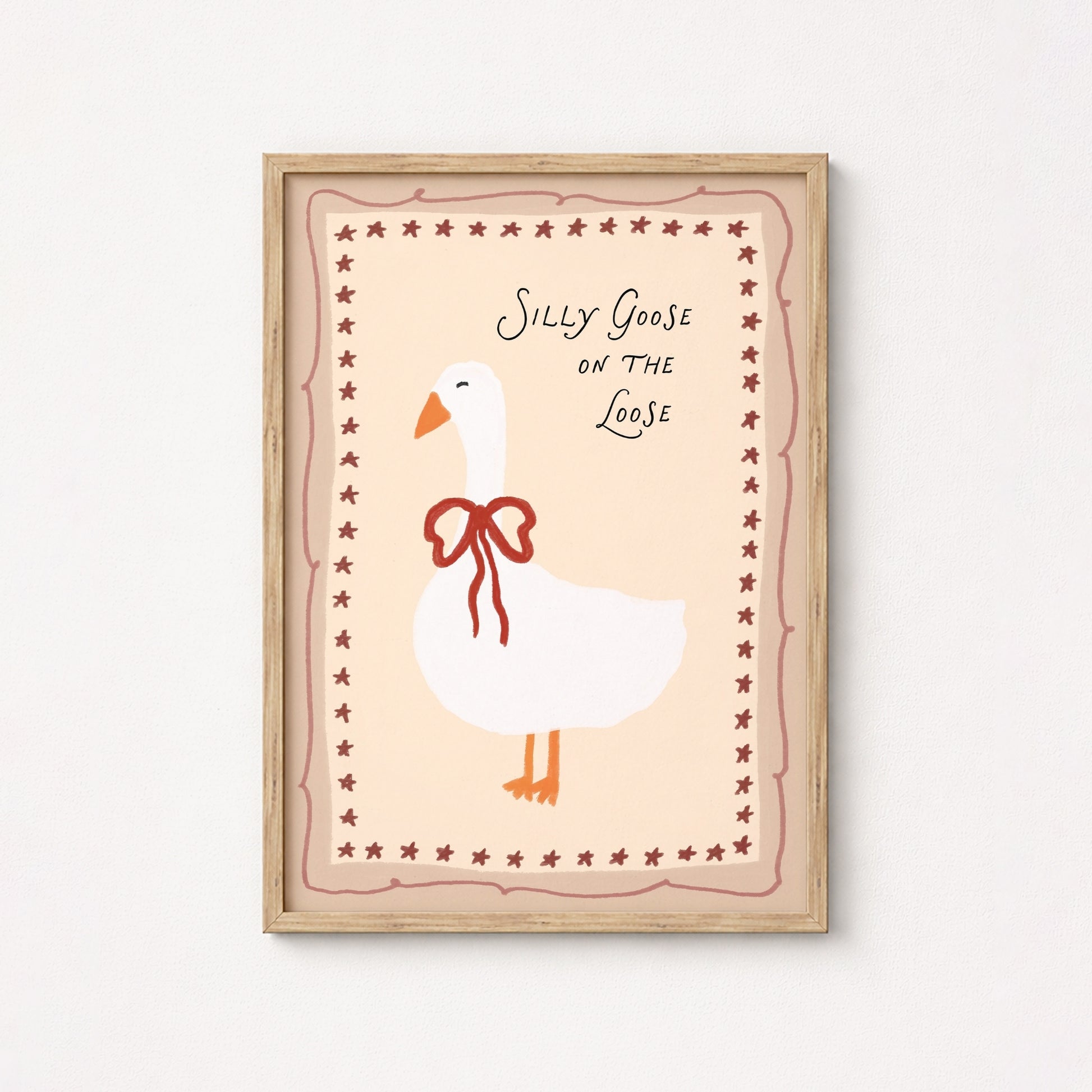 Silly Goose Wall Art