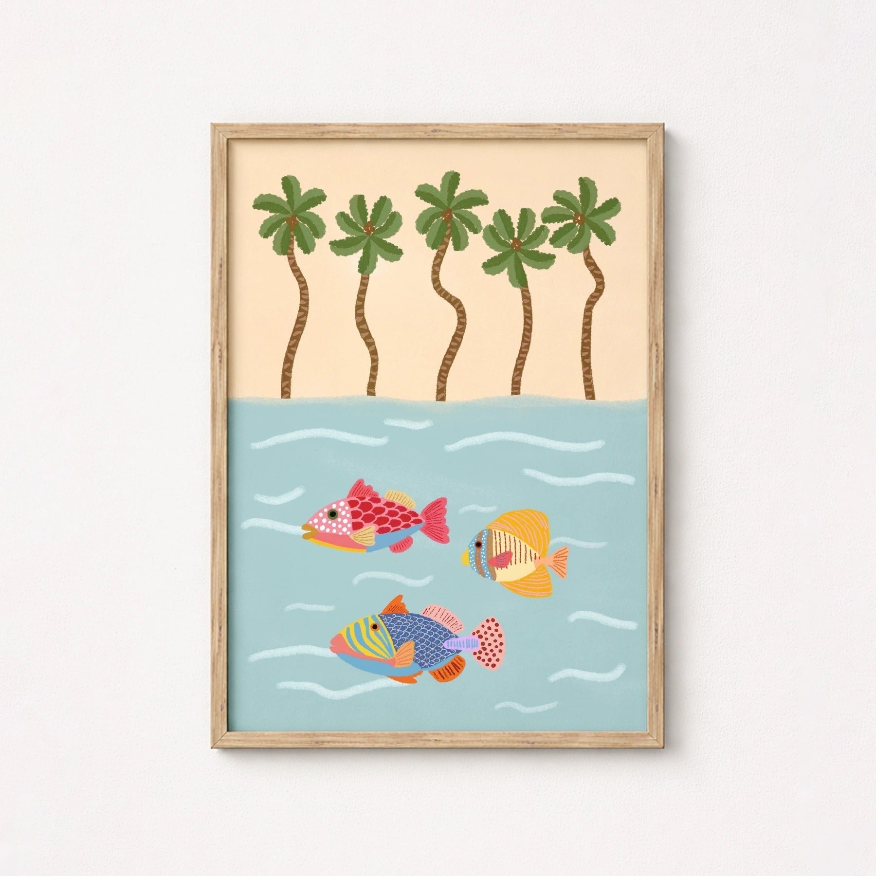 Tropical Fish Wall Art