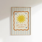 Vintage Sun – Nursery & kids wall art