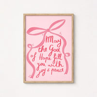 Pink Faith Decor