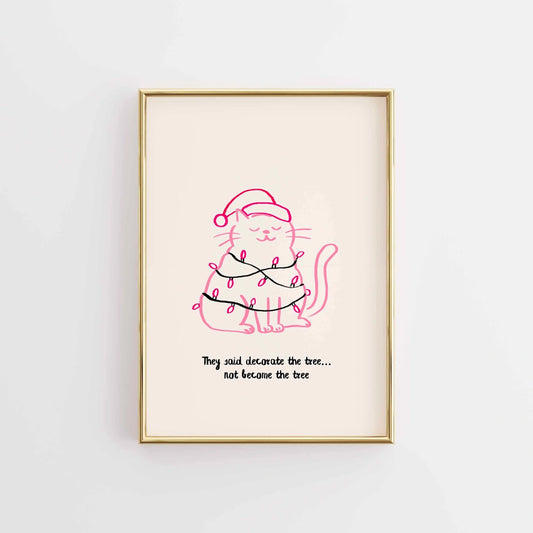 Cute Cat Holiday Decor