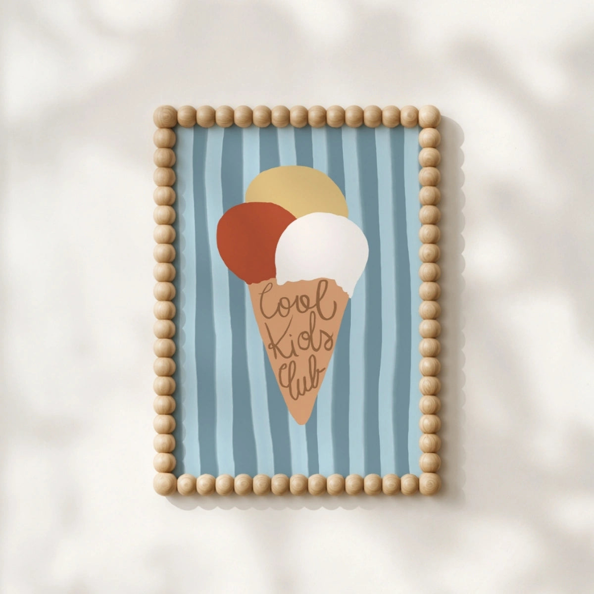 Cool Kids Club Poster, Colorful Kids Decor