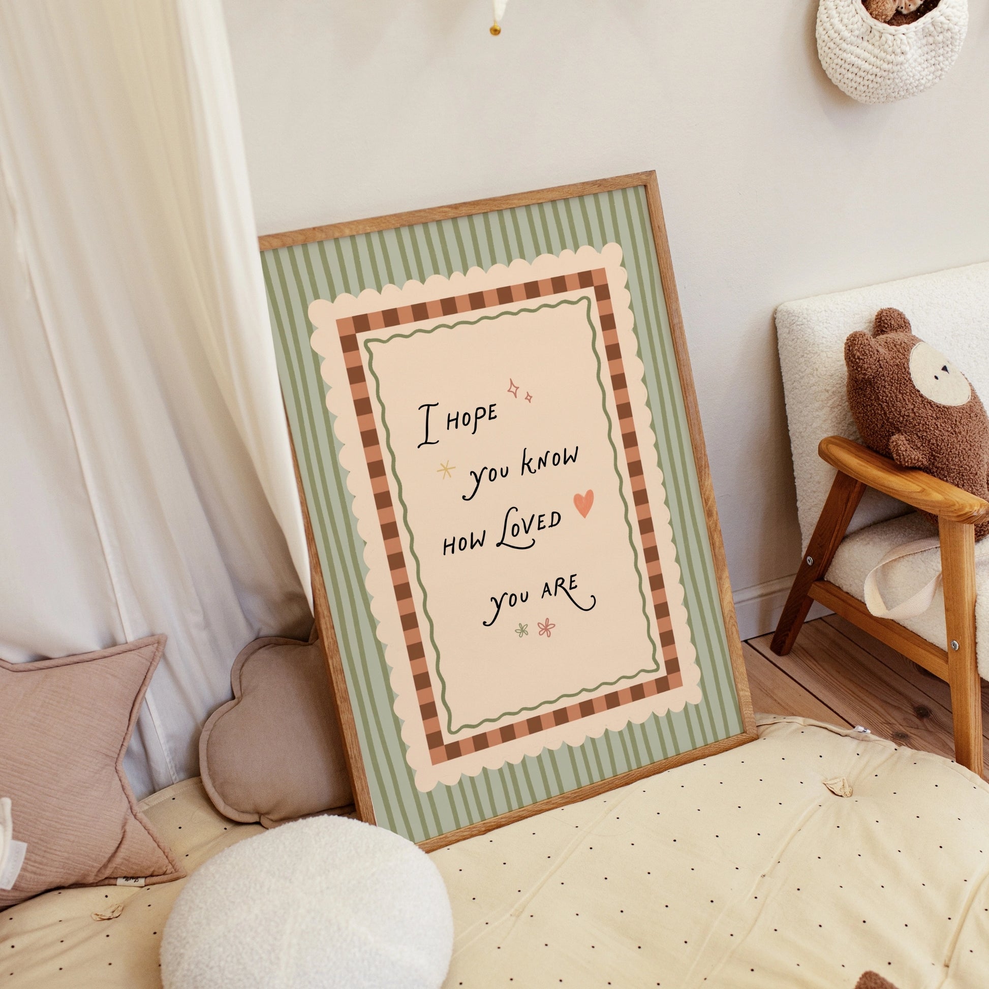 Vintage Nursery Quote Print