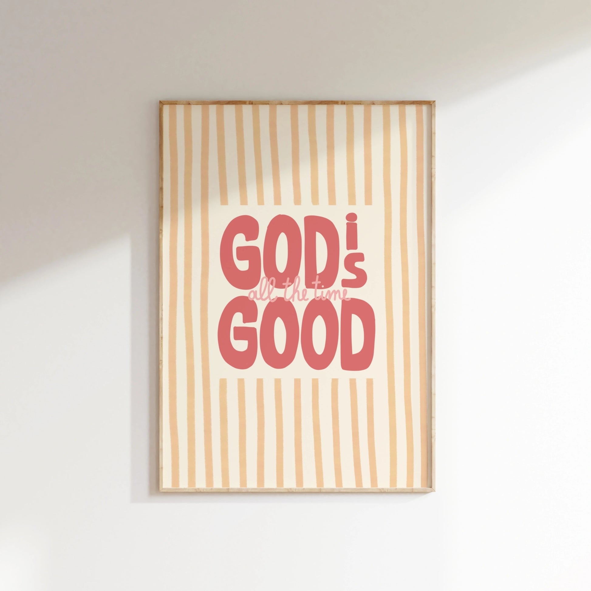 Impresión Inspiradora para el Hogar Cristiano, Decoración Cristiana para Pared