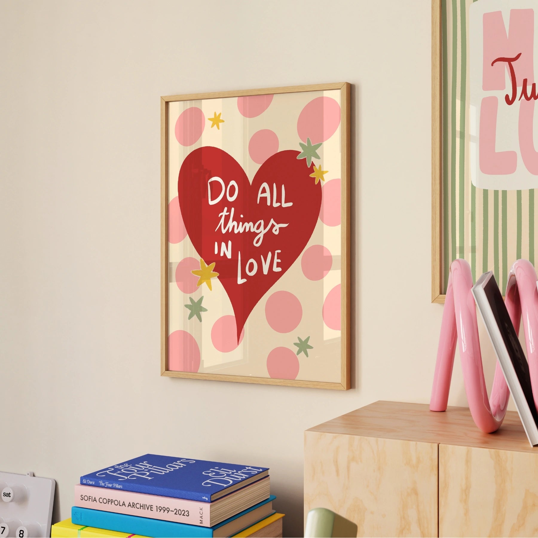 Modern Bible Verse Poster, Christian Wall Decor