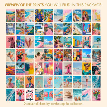 Summer Maximalist, over 500 prints