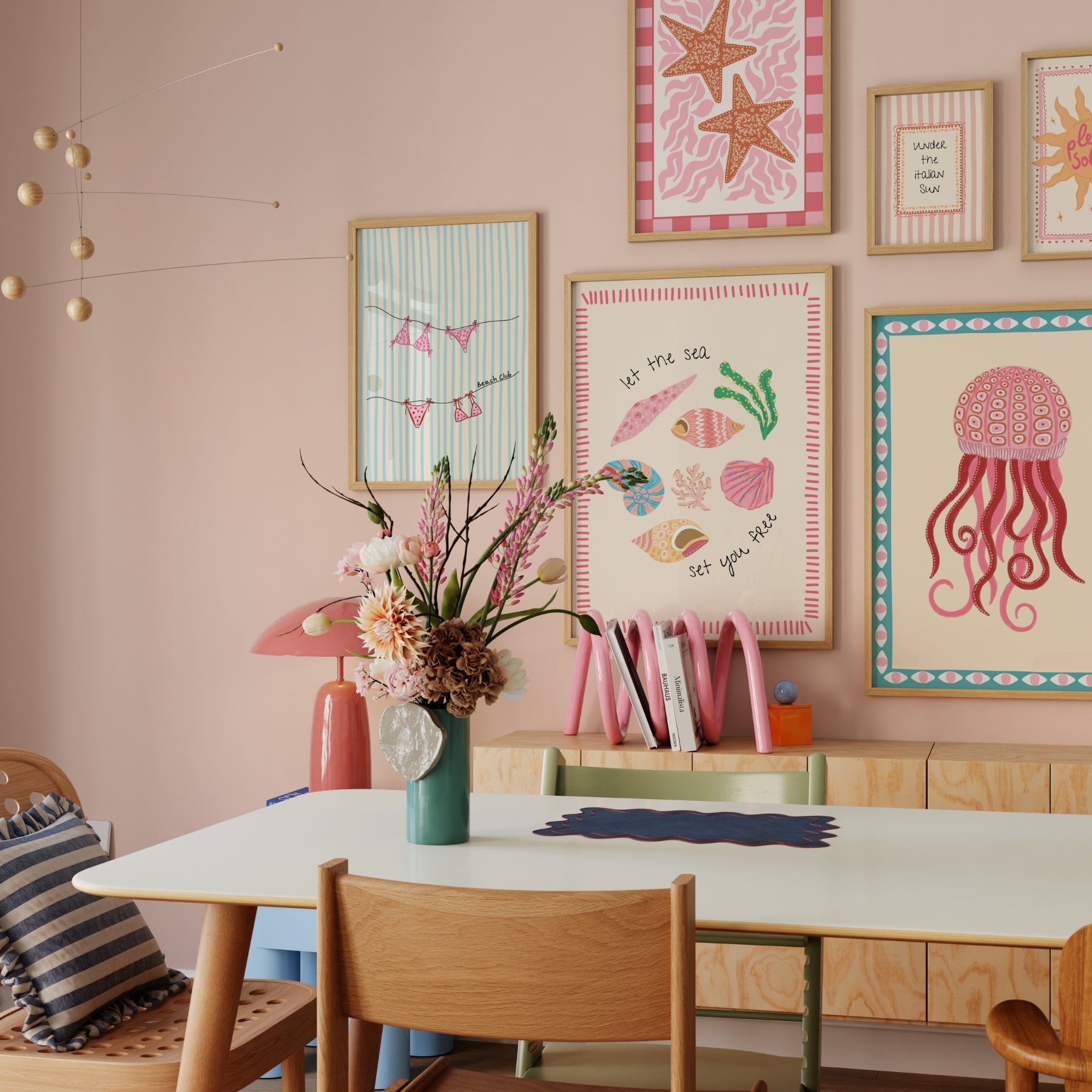 Ensemble d'été tendance fait main de 16 pièces