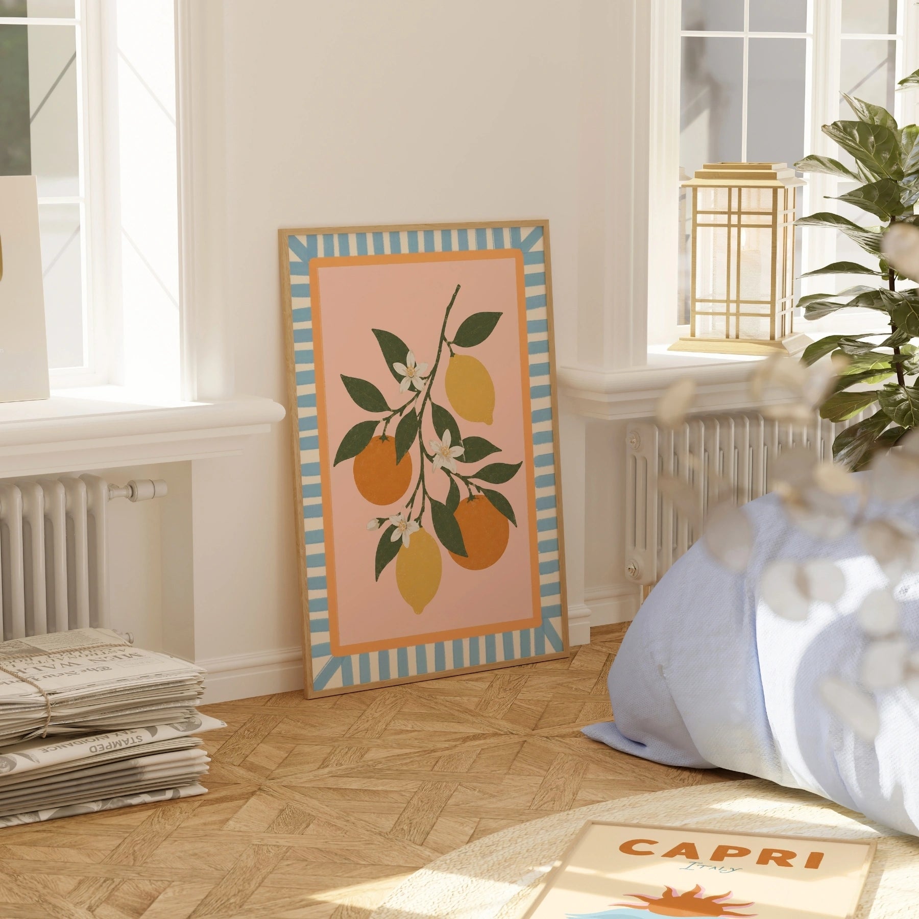 Poster trendy mediterraneo