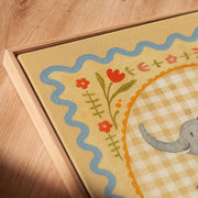 Circus Elephant Performer – Nursery & Kids Canvas Wall Art