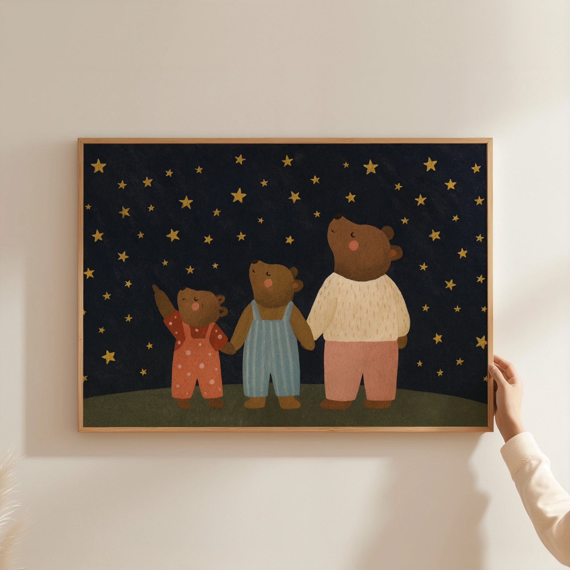 Impression pour chambre d'enfant : chiot et chaton – Décoration murale animalière mignonne pour enfants