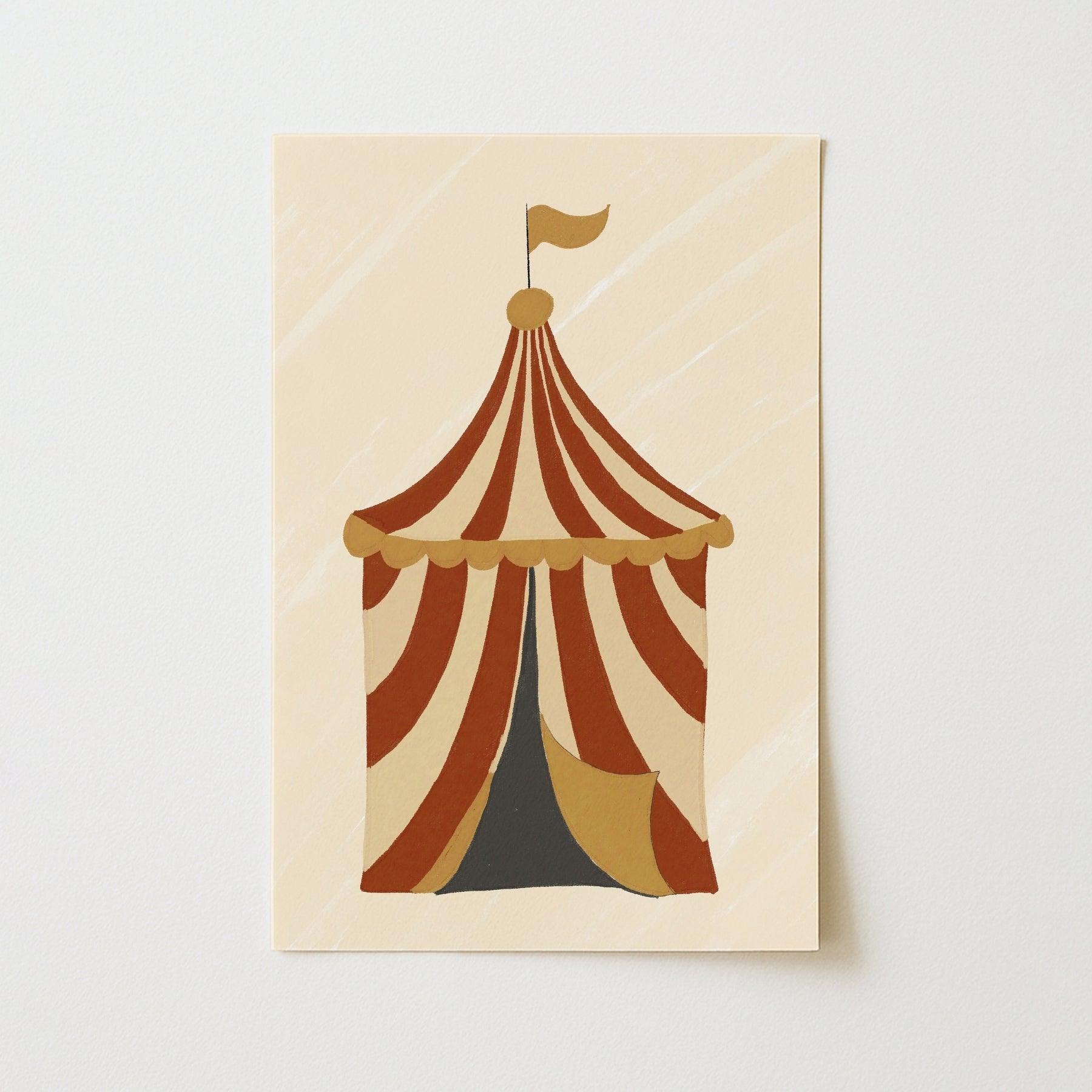 Stampa per bambini con tenda da circo