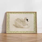 Swan Vintage – Póster infantil