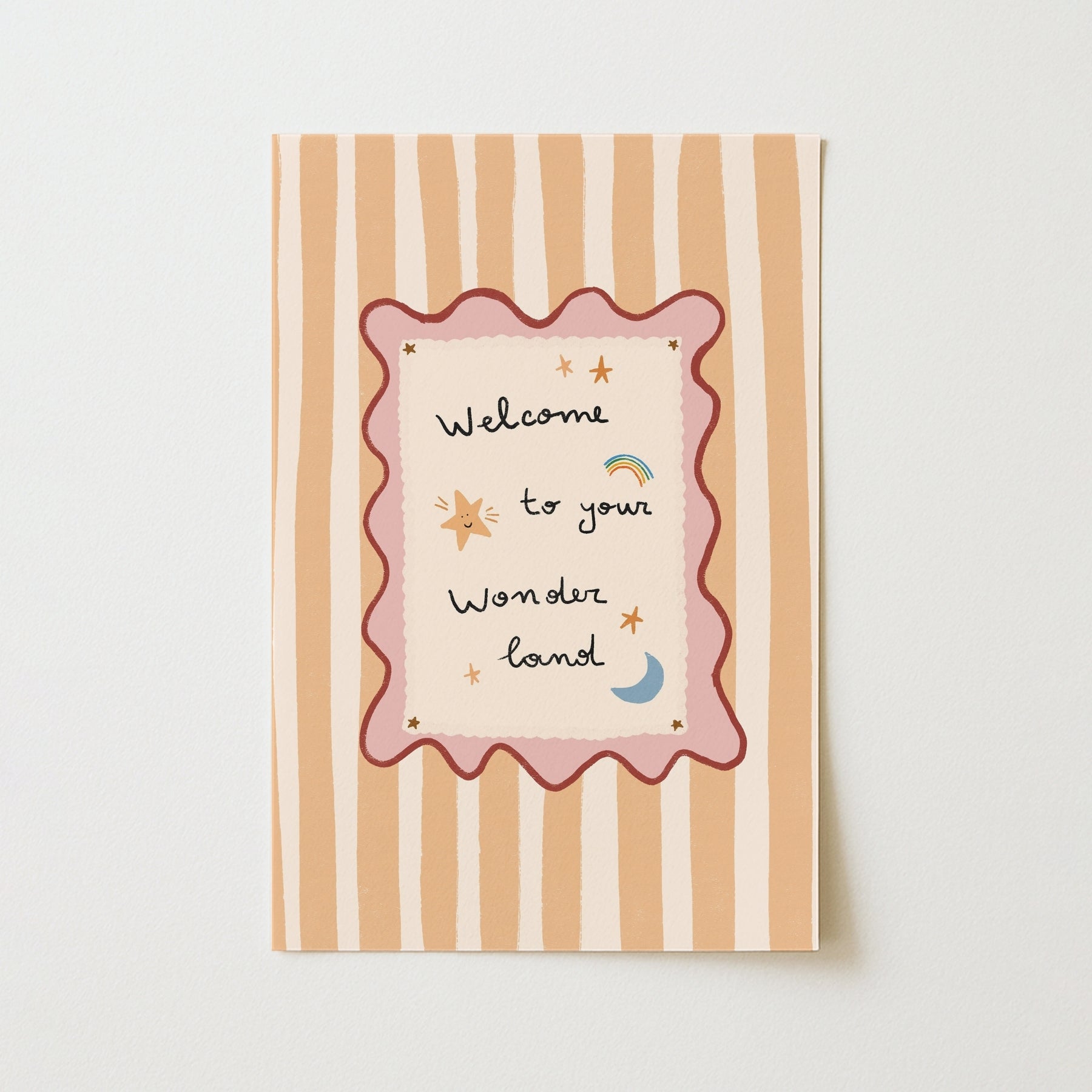 Striped Kids Wall Art