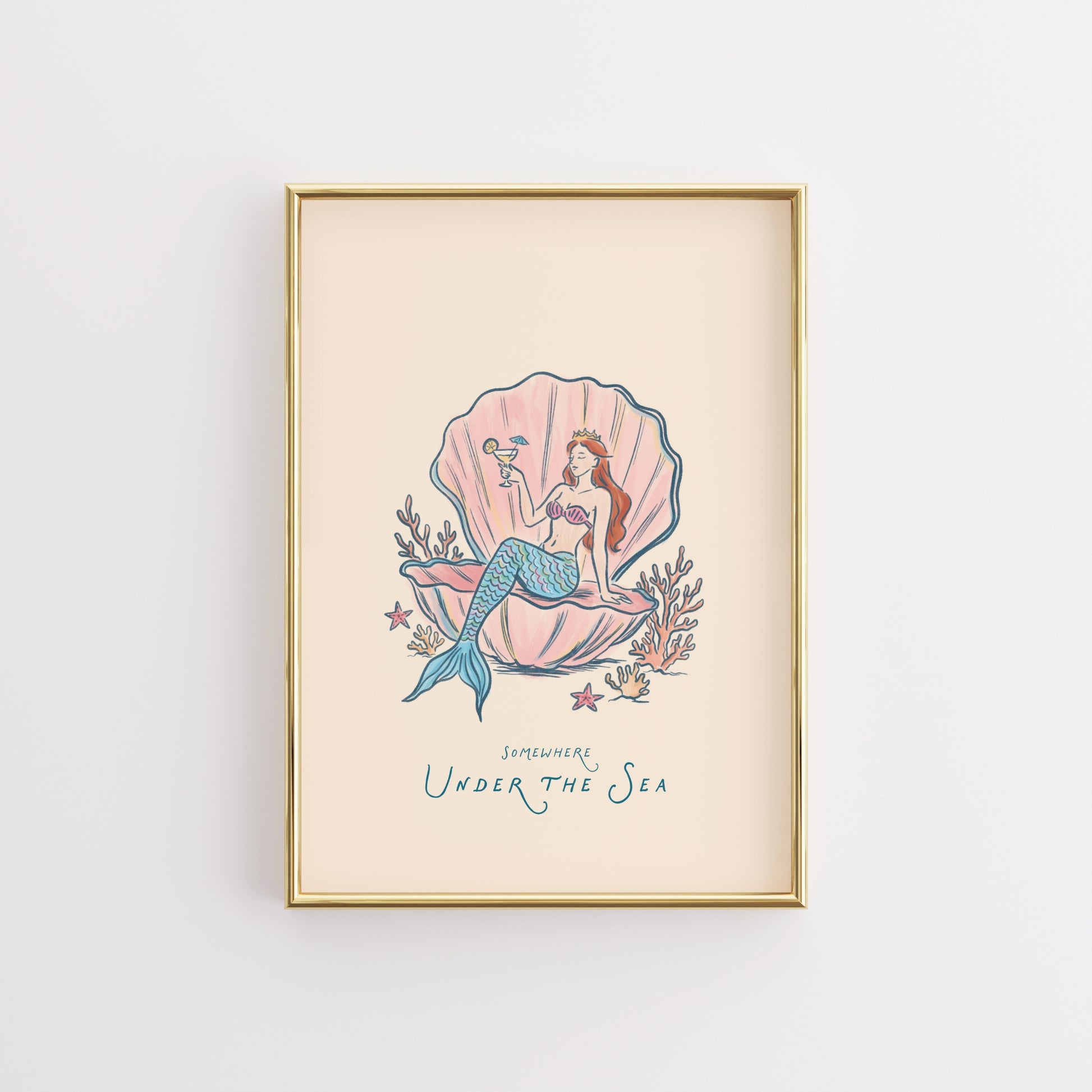 Mermaid Wall Art