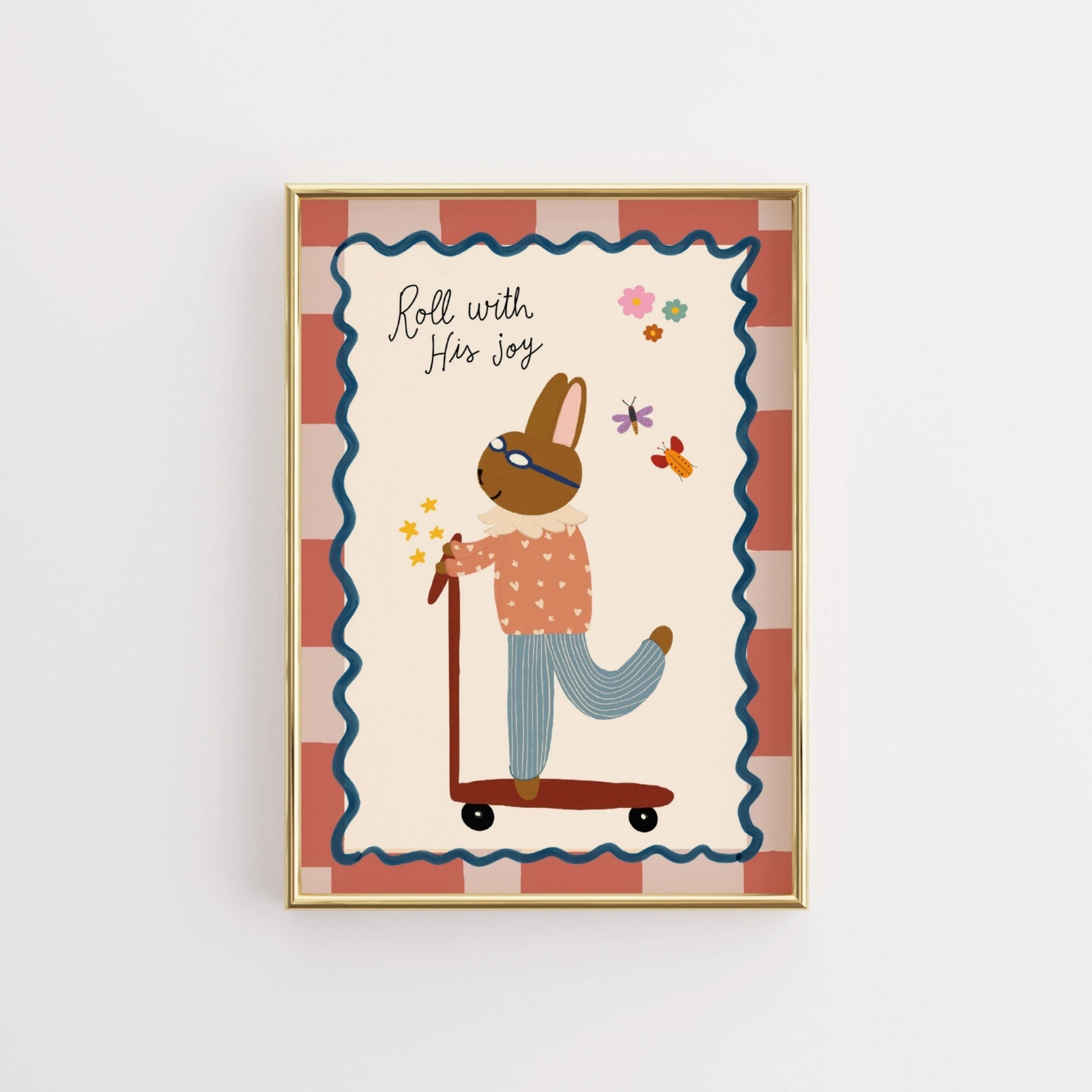 Playful Religious Nursery Print