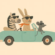 Cute Animal Illustration – Nursery & kids wall art