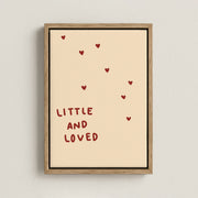 Little and Loved – Nursery & Kids Canvas Wall Art