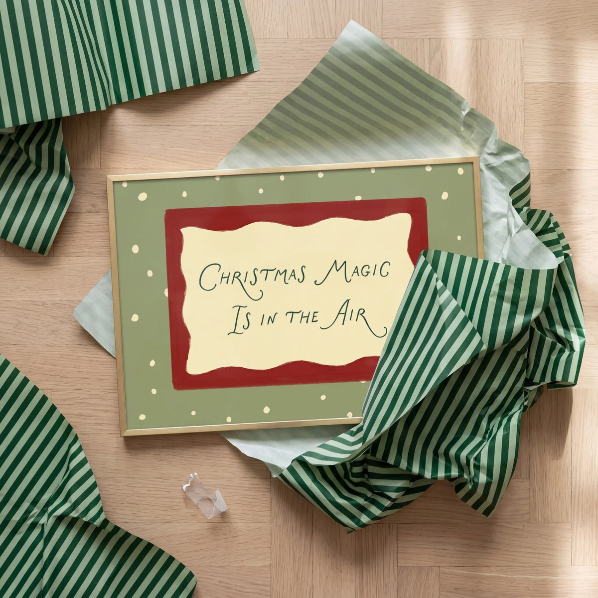 Christmas Magic Is in the Air – Póster de Navidad