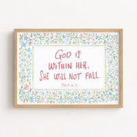 Décoration florale avec versets bibliques