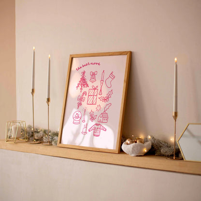 The Best Mood Christmas Print,