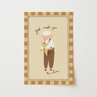 Cute Christian Kids Wall Art, Christian Nursery Decor