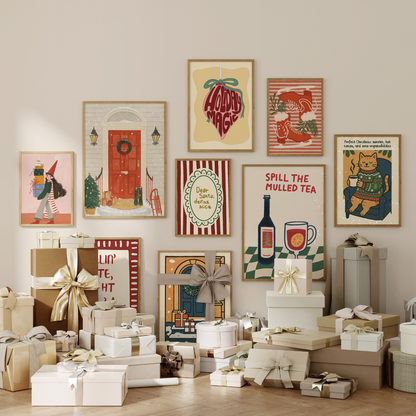 Handmade  Christmas Decor, over 170 prints