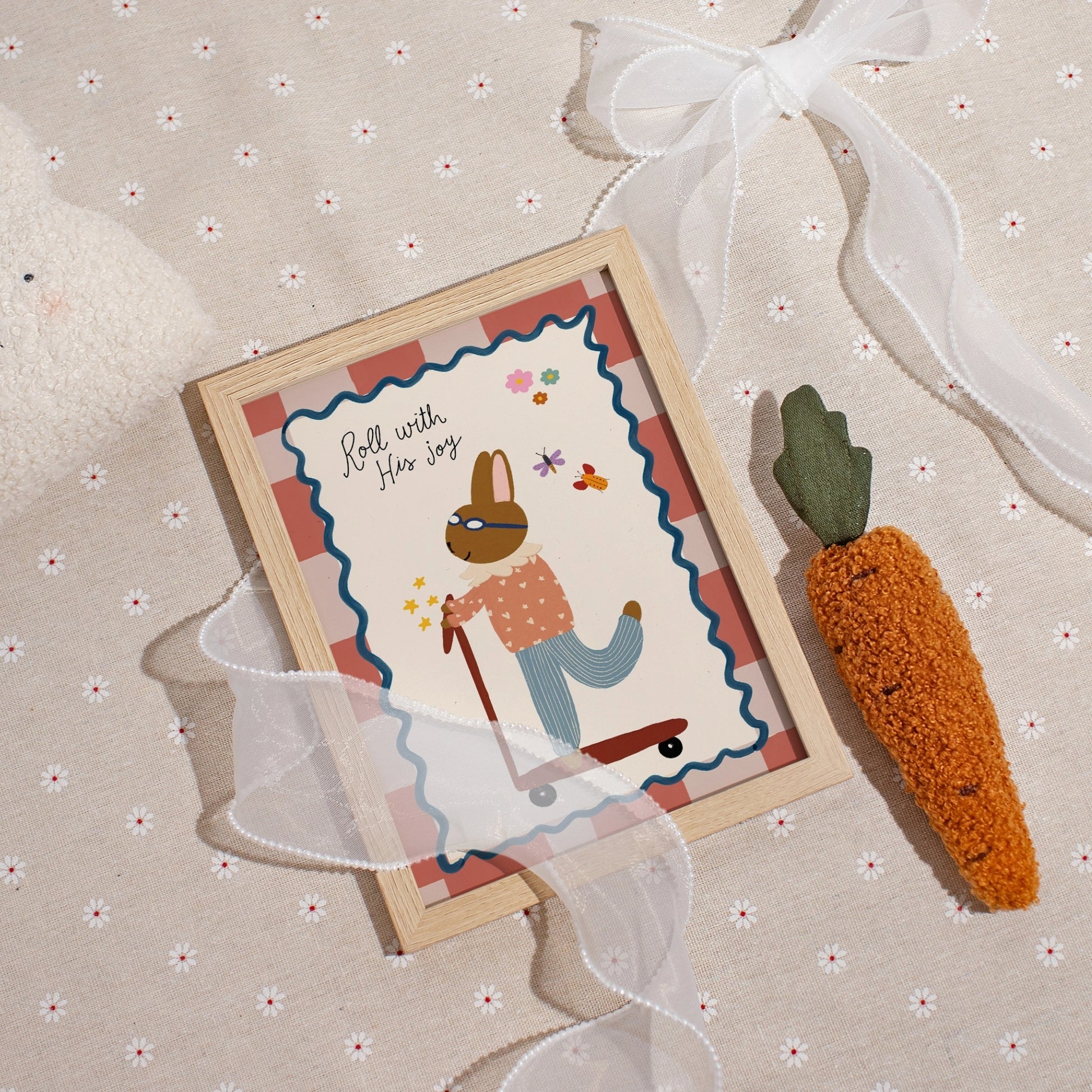 Playful Religious Nursery Print