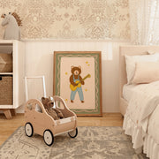 Cute Animal Music – Nursery & kids wall art