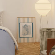 Vintage Summer Mermaid – Coastal Wall Art