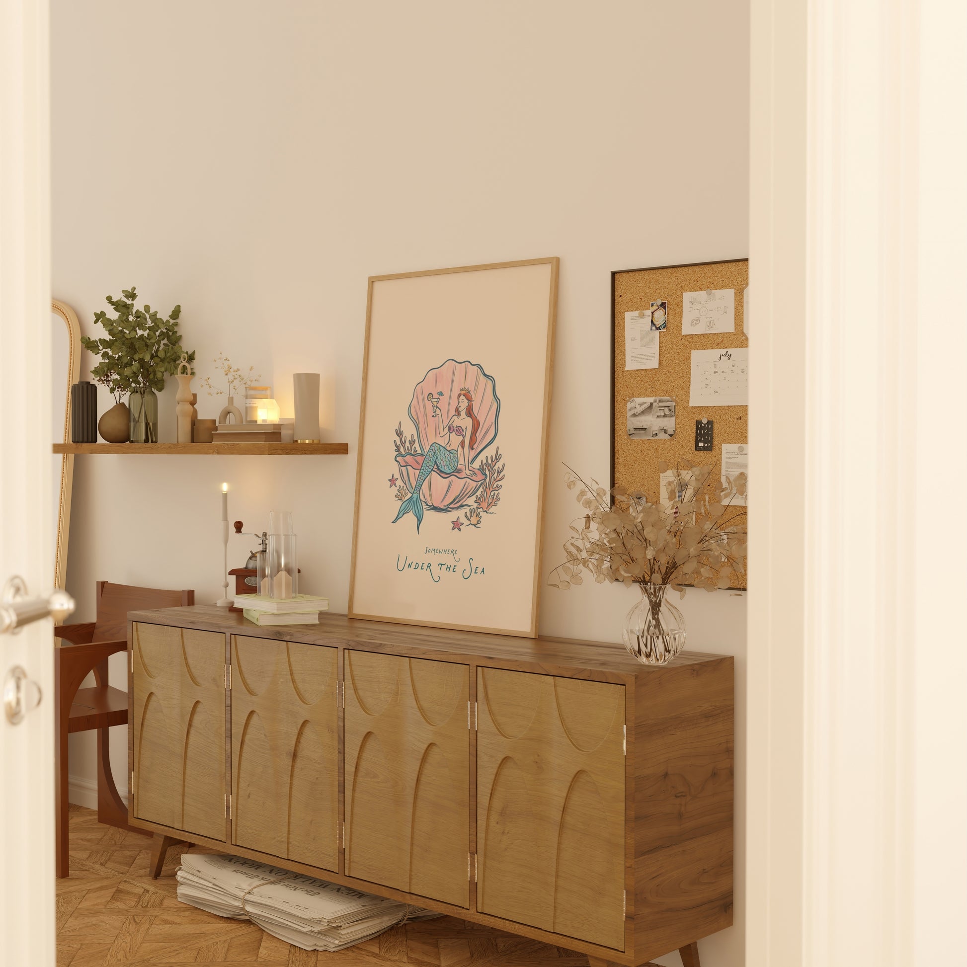 Mermaid Wall Art