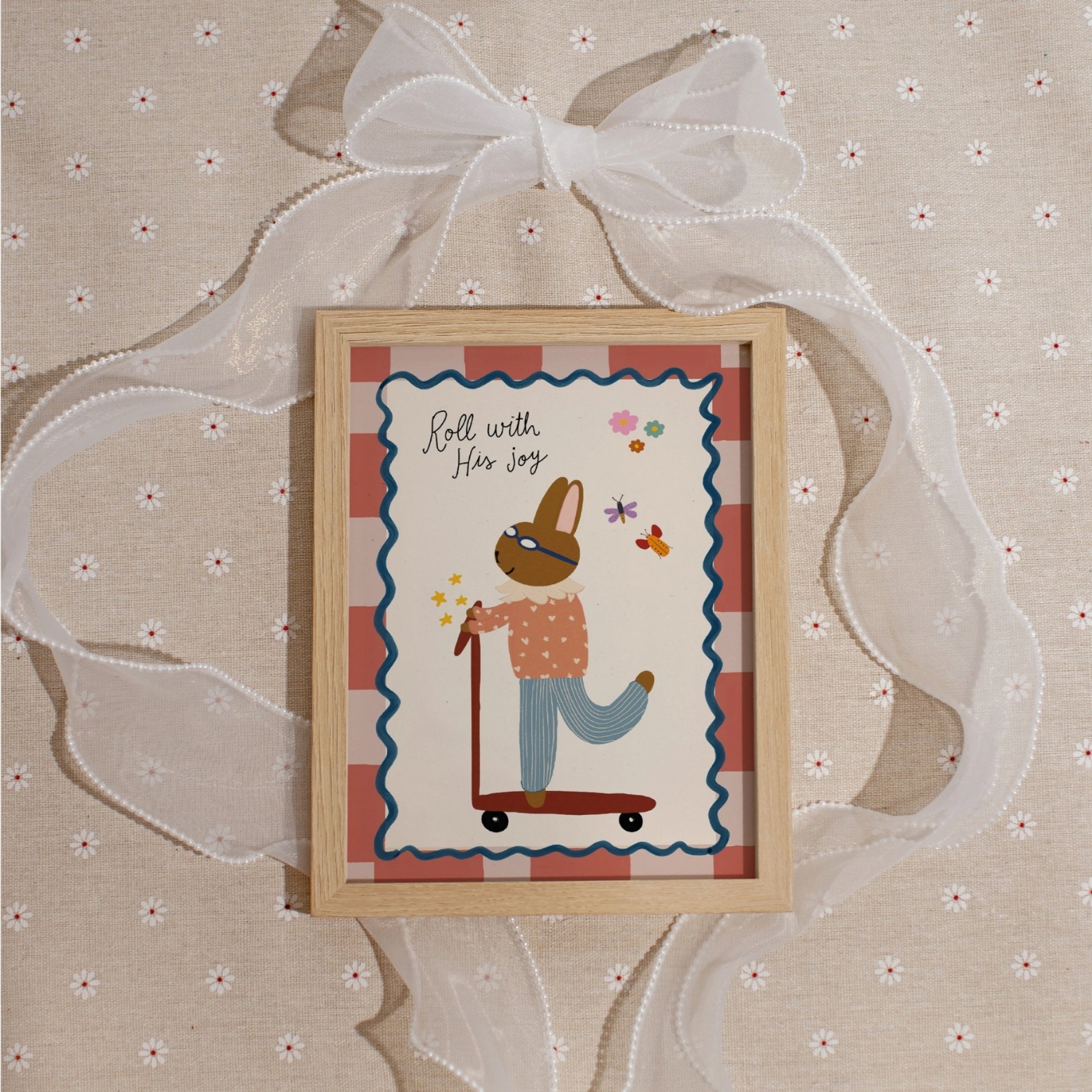 Playful Religious Nursery Print