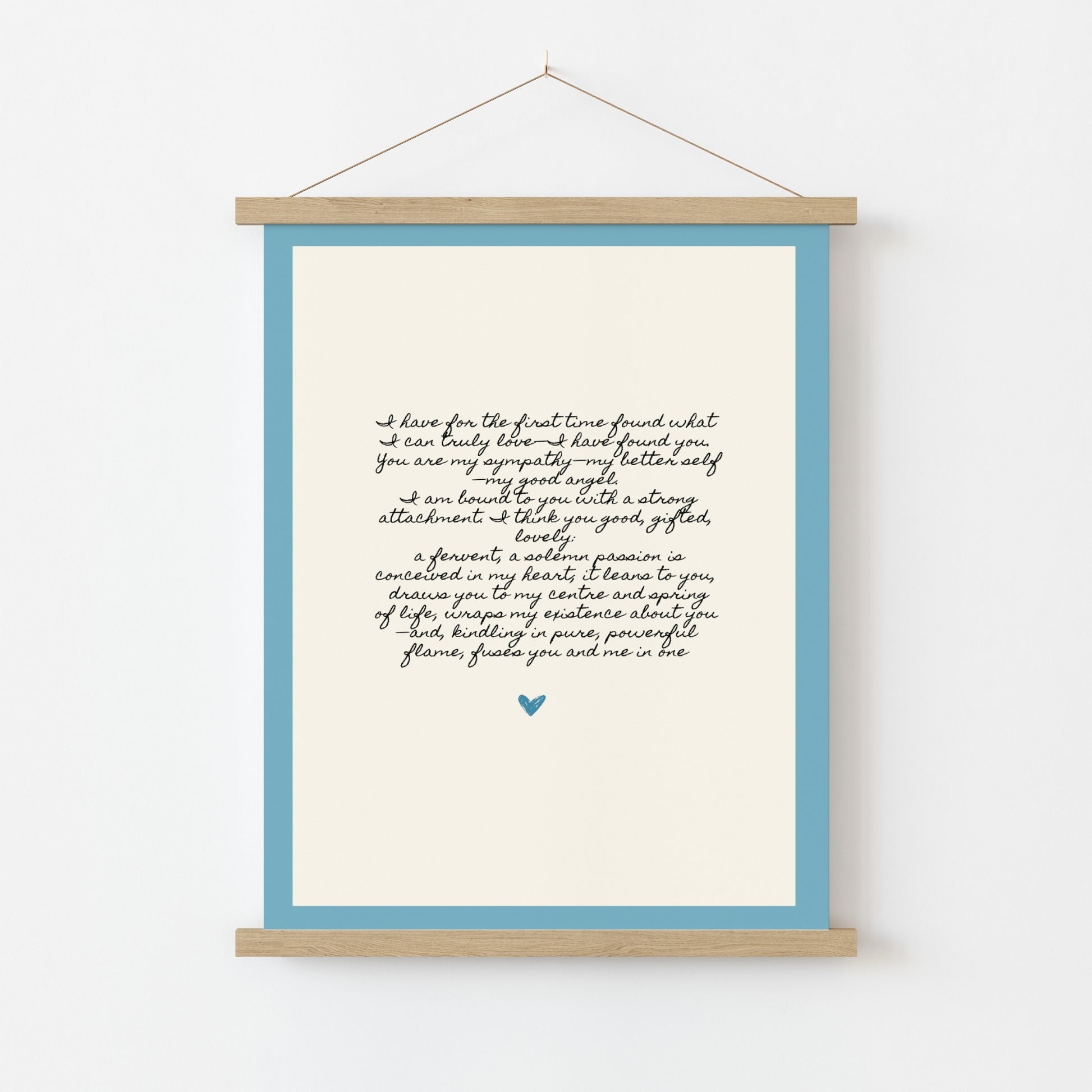 Jane Eyre Quote Wall Art – Romantic Literary Printable