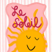 Le Soleil Pink - Nursery & Kids Wall Art