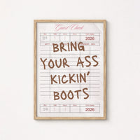 Boots, Class & a Little Sass – Coastal Wall Art