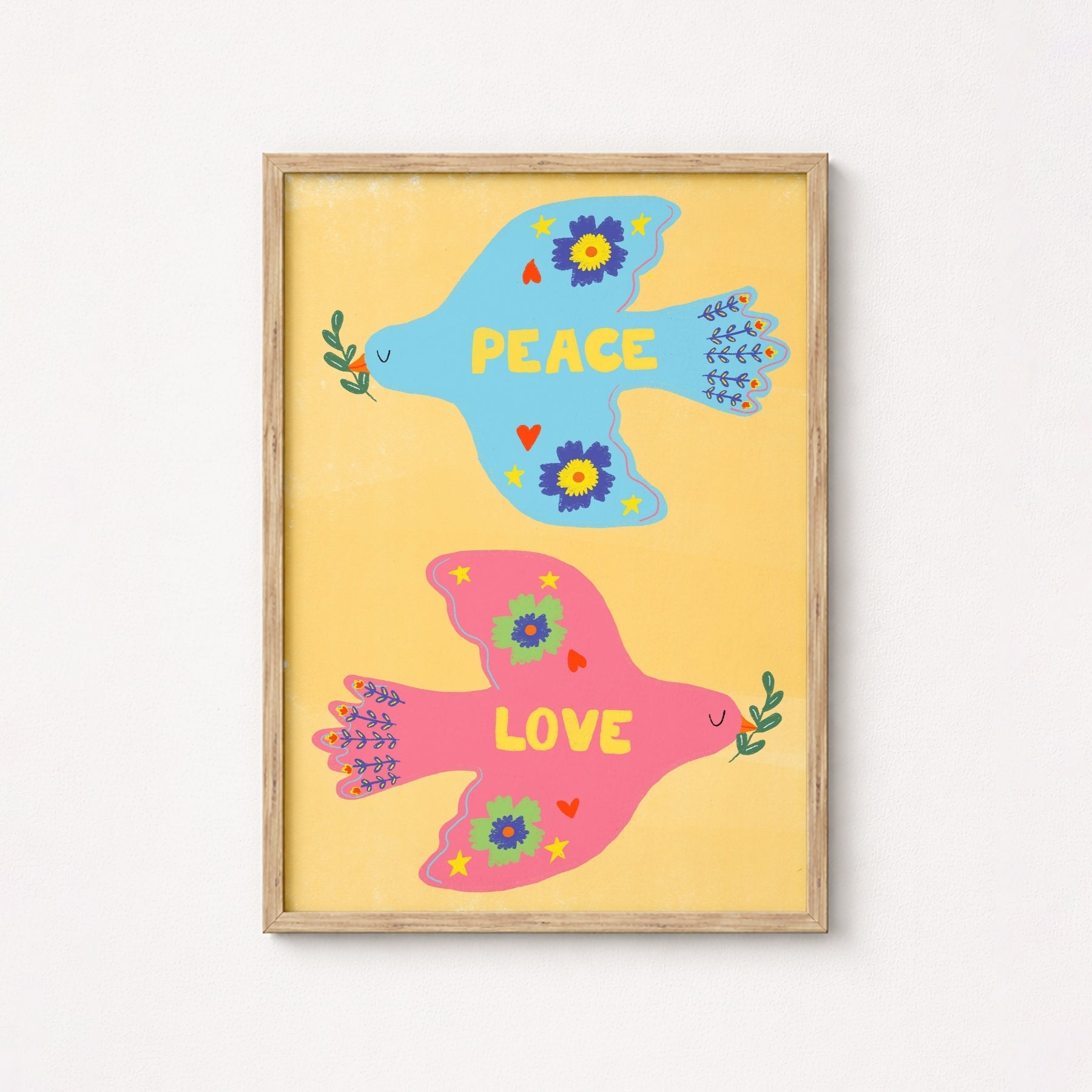 Peace and Love – Christian Wall Art