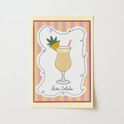 Piña Colada Cocktail – Kitchen Wall Art