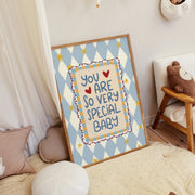 You Are So Very Special Baby Blue – Nursery & Kids Wall Art
