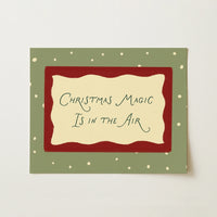 Christmas Magic Is in the Air – Póster de Navidad