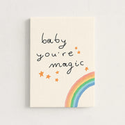 Baby You're Magic – Nursery & Kids Canvas Wall Art