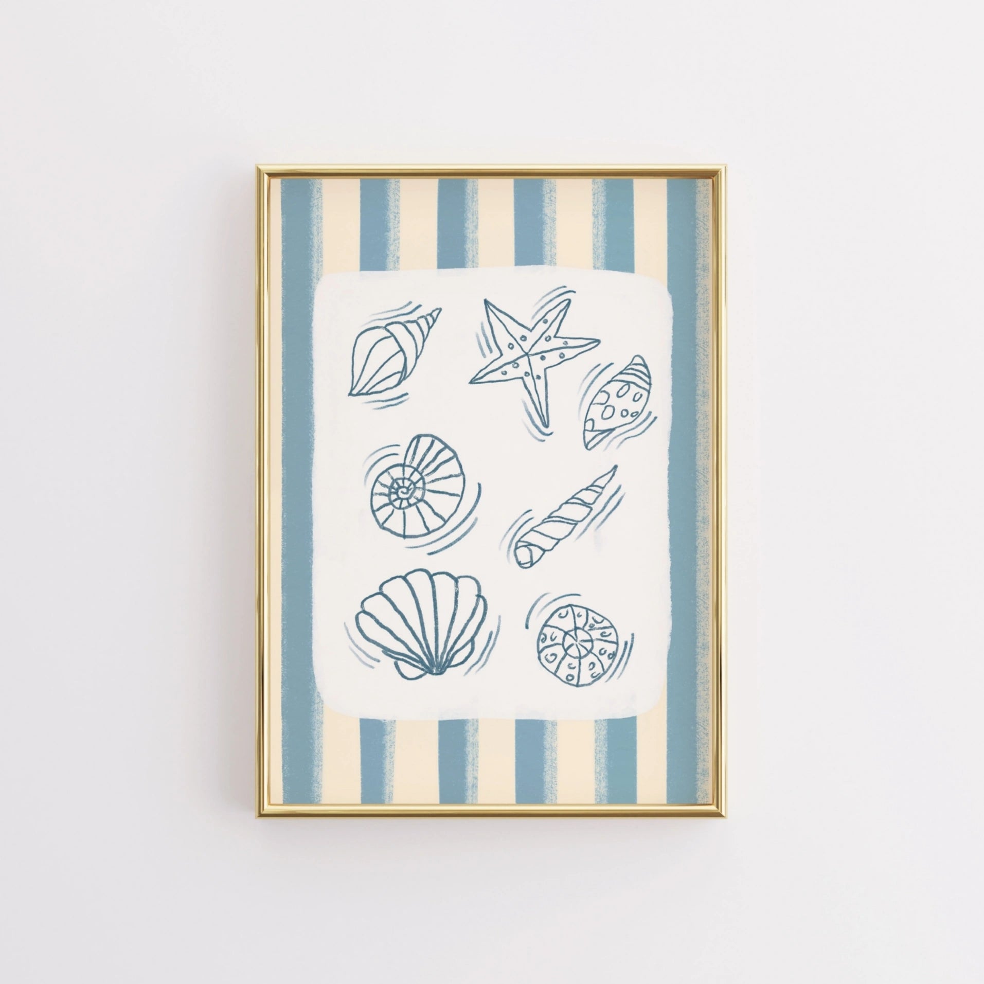 Décoration côtière sirène