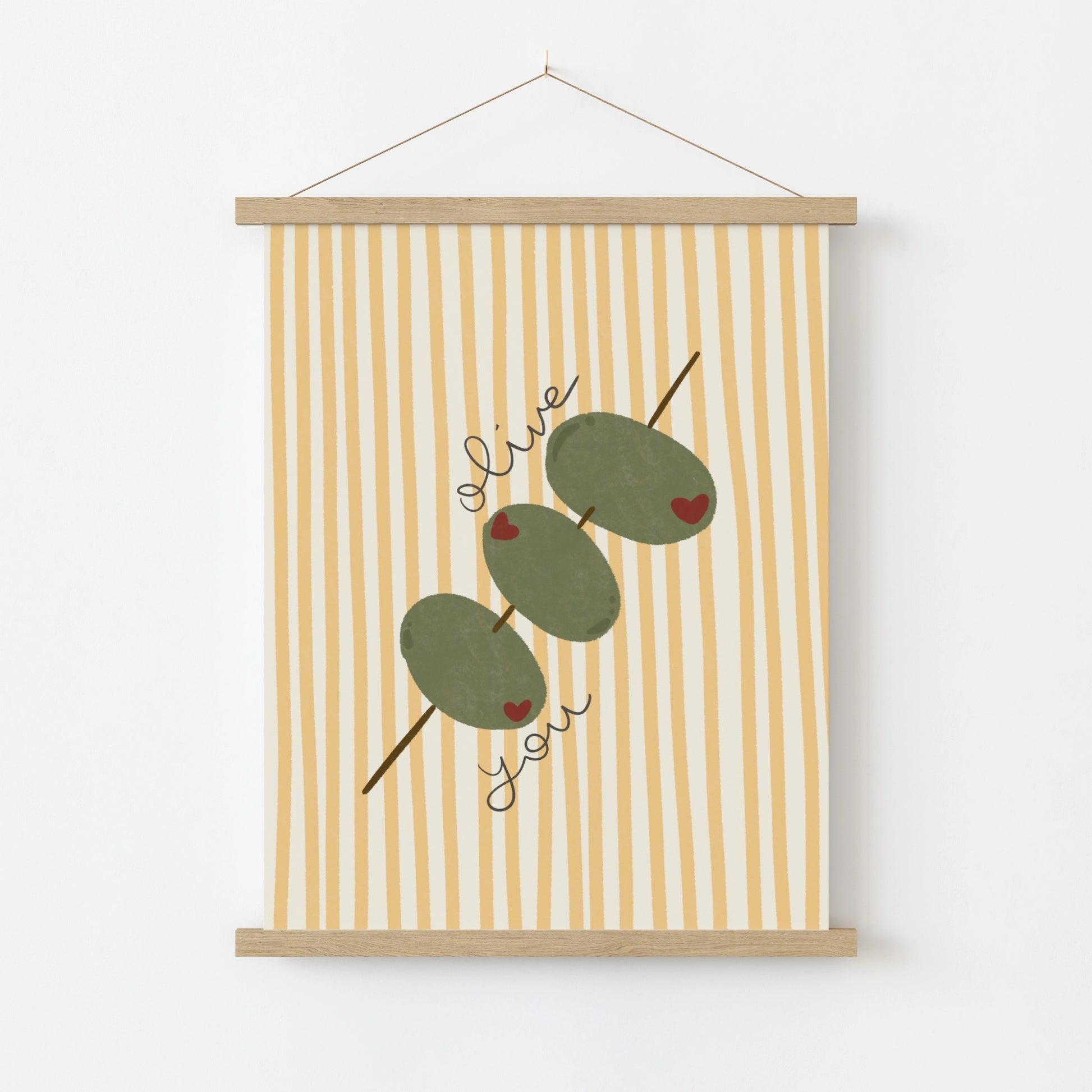 Olive You Kitchen Wall Art