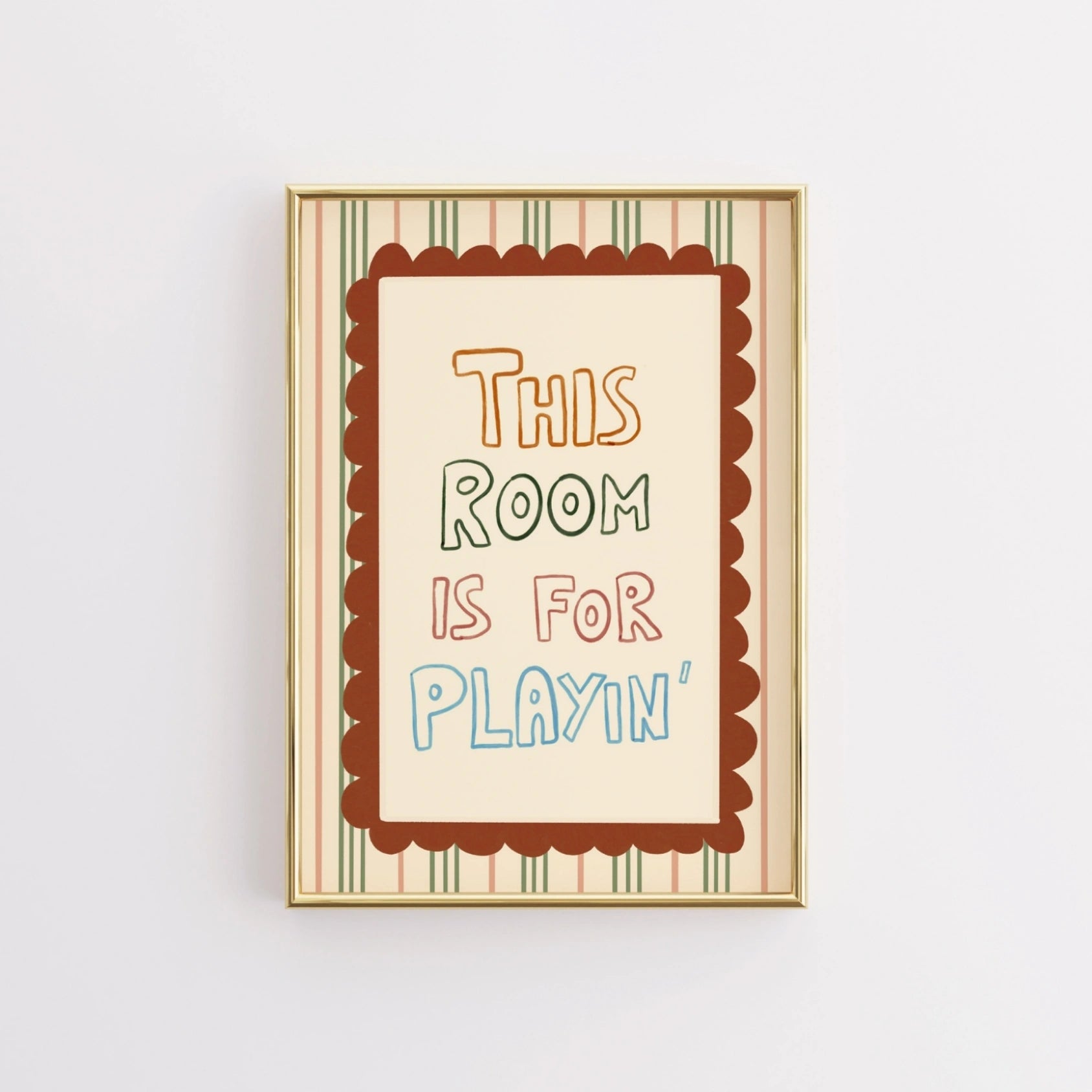 Arte murale vintage per bambini