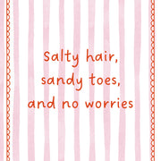 Salty Hair - Poster costiero