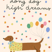 Cute Dachshund – Nursery & kids wall art